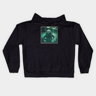 Cthulu Swims Kids Hoodie